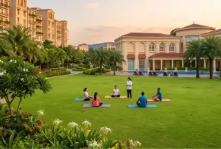Yoga Lawns at Embassy Golf City